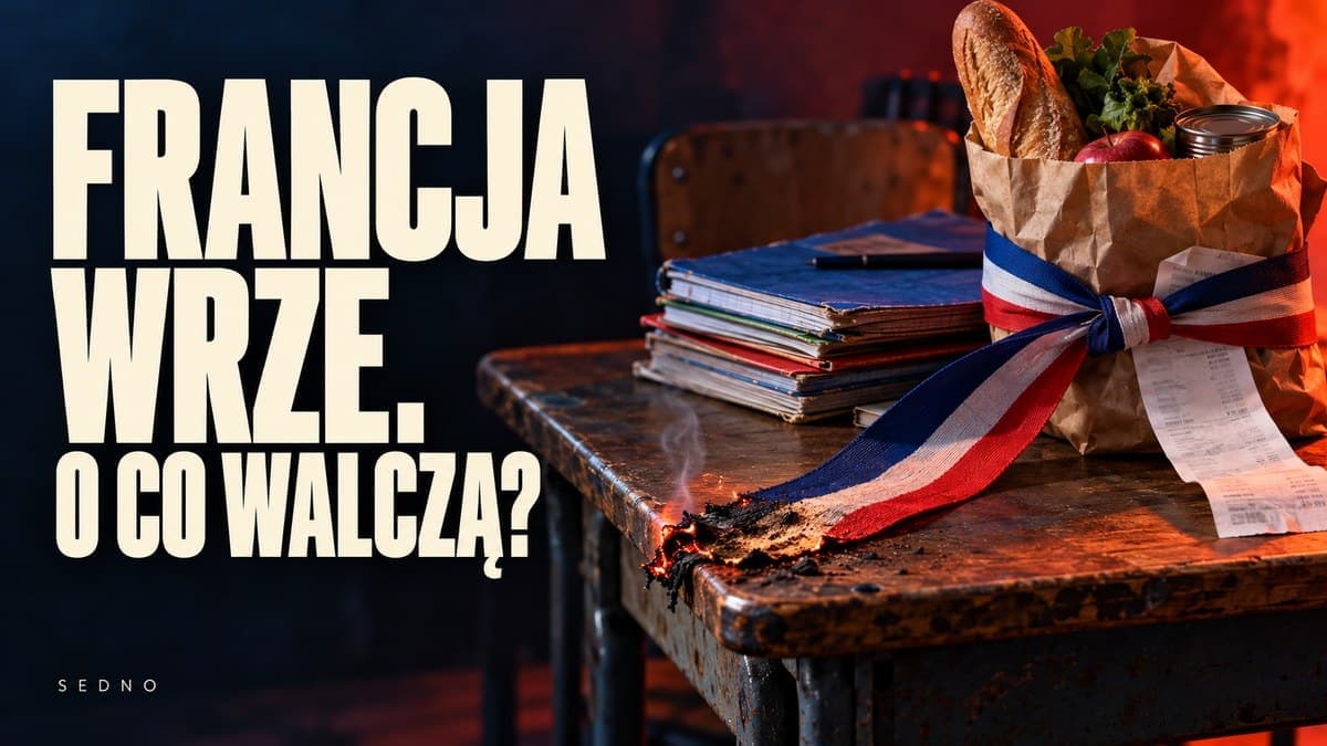 Miniatura analizy: Francja wrze. Za płonącym ratuszem łatwo zgubić powód protestów